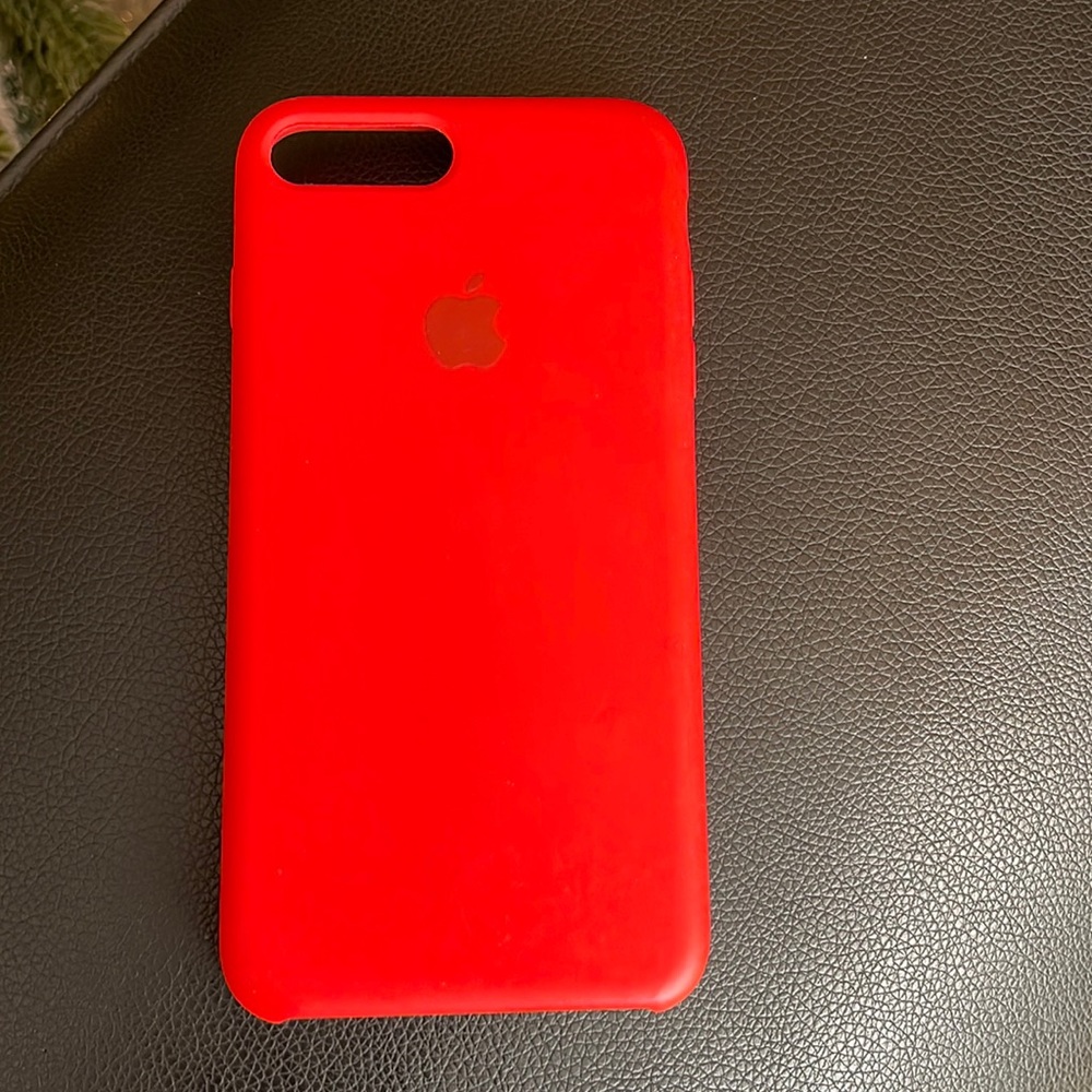 Red iphone 8 plus case